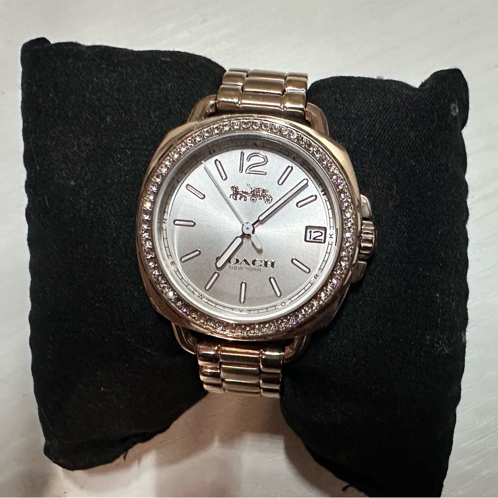 Coach watch. Worn once. Basically new.